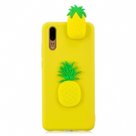 Skal För Huawei P20 3d Ananas