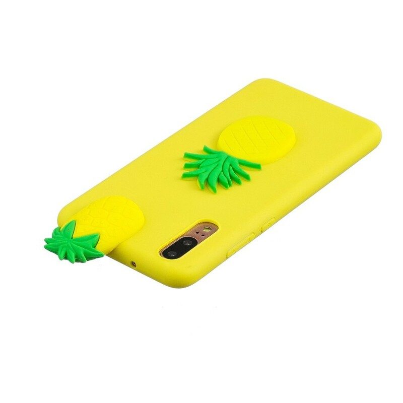 Skal För Huawei P20 3d Ananas