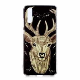 Skal För Huawei P20 Fluorescerande Majestic Stag