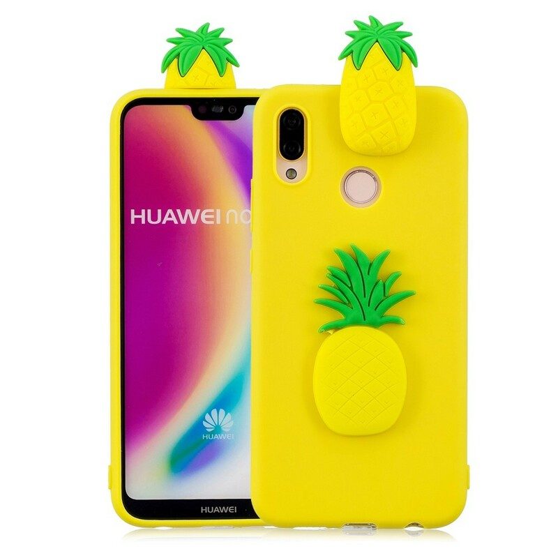 Skal För Huawei P20 Lite 3d Ananas