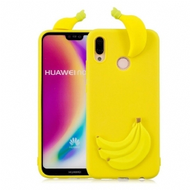Skal För Huawei P20 Lite 3d Banan