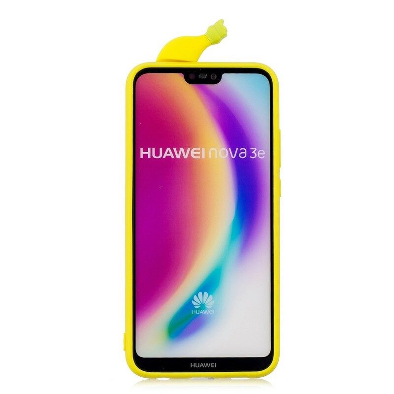 Skal För Huawei P20 Lite 3d Banan