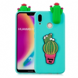 Skal För Huawei P20 Lite 3d Cactus Madness
