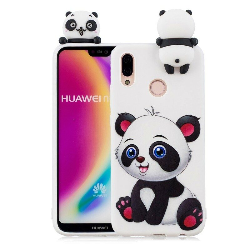 Skal För Huawei P20 Lite 3d Söt Panda