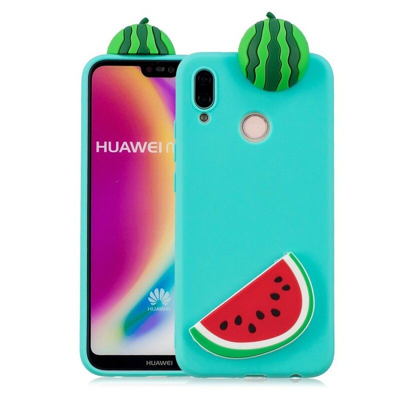 Skal För Huawei P20 Lite 3d Vattenmelon