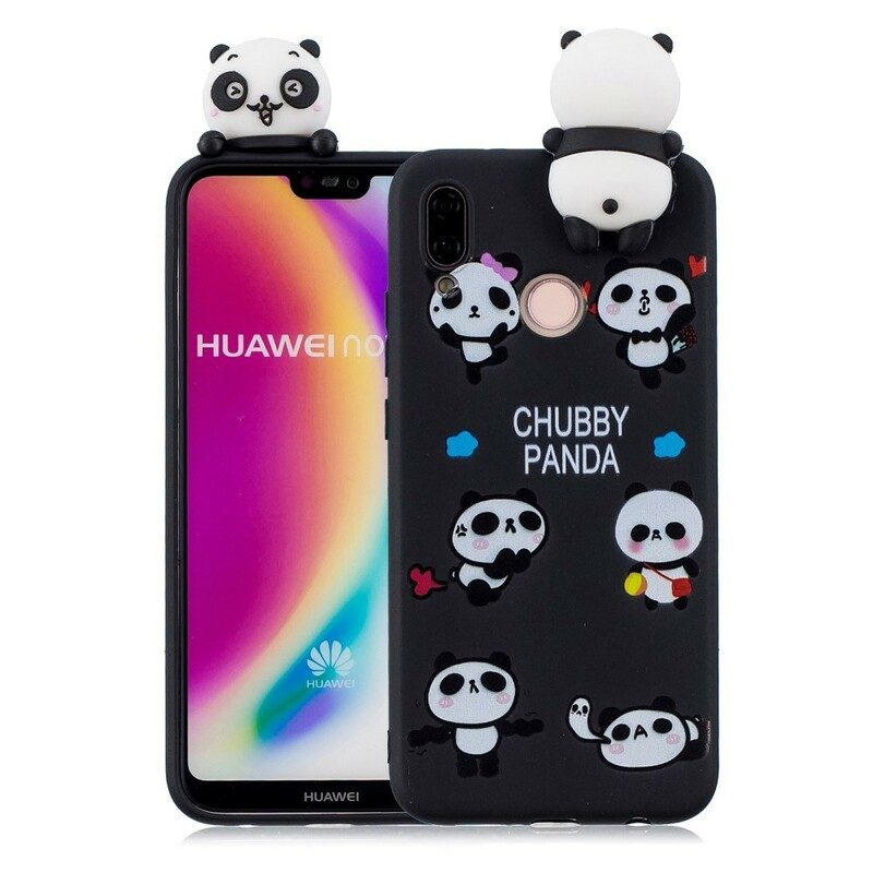 Skal För Huawei P20 Lite Chuba Panda 3d