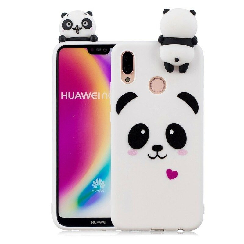 Skal För Huawei P20 Lite Panda 3d Kul