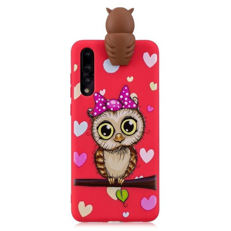 Skal För Huawei P20 Pro 3d Fröken Uggla