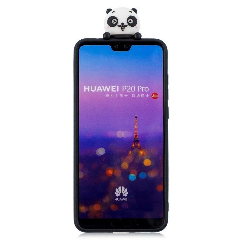 Skal För Huawei P20 Pro 3d Panda Family