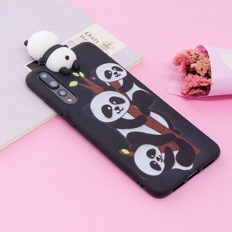 Skal För Huawei P20 Pro 3d Panda Family