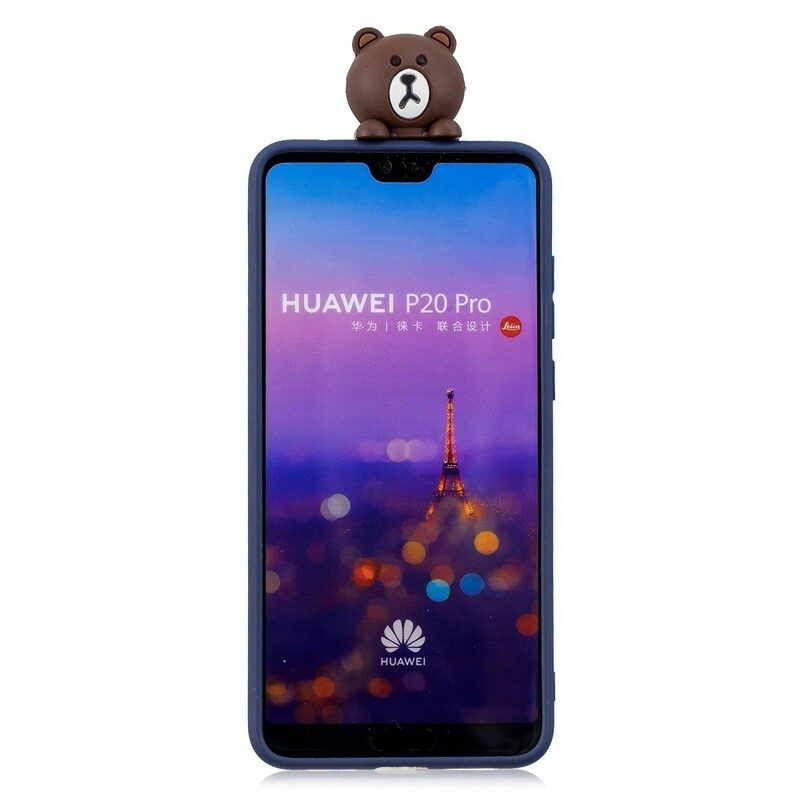 Skal För Huawei P20 Pro 3d Rolig Panda