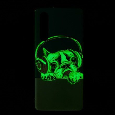 Skal För Huawei P30 Fluorescerande Hund