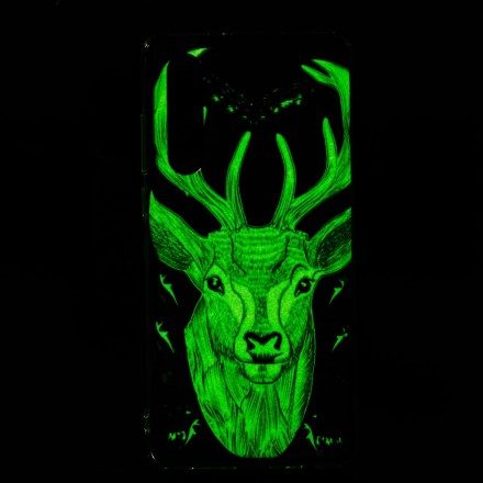 Skal För Huawei P30 Fluorescerande Majestic Stag