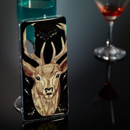 Skal För Huawei P30 Fluorescerande Majestic Stag