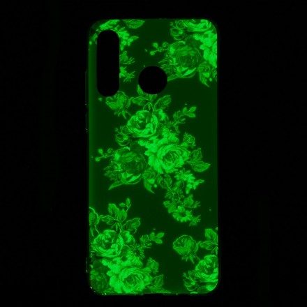 Skal För Huawei P30 Lite Fluorescerande Frihetsblommor