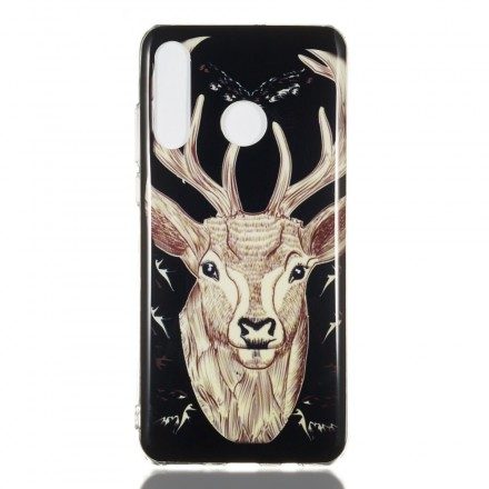 Skal För Huawei P30 Lite Fluorescerande Majestic Stag