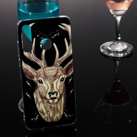 Skal För Huawei P30 Lite Fluorescerande Majestic Stag