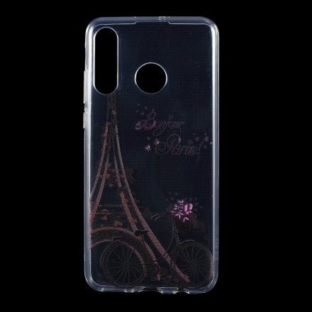 Skal För Huawei P30 Lite Transparent Bonjour Paris