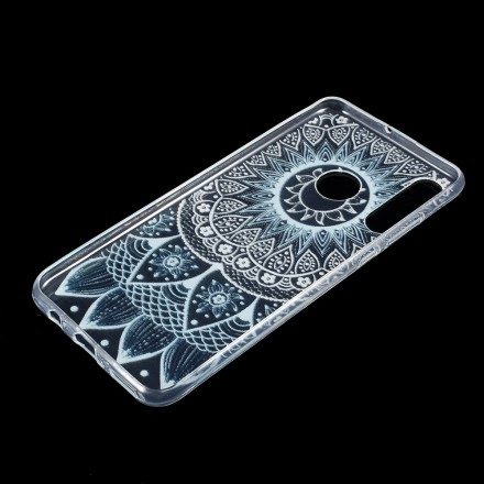 Skal För Huawei P30 Lite Transparent Färgad Mandala