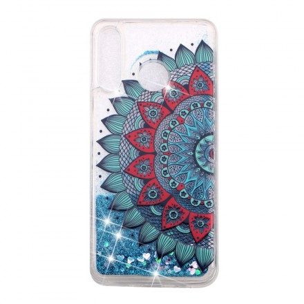 Skal För Huawei P30 Lite Transparent Mandala Glitter