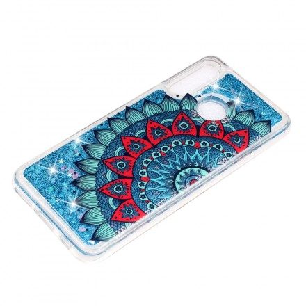 Skal För Huawei P30 Lite Transparent Mandala Glitter