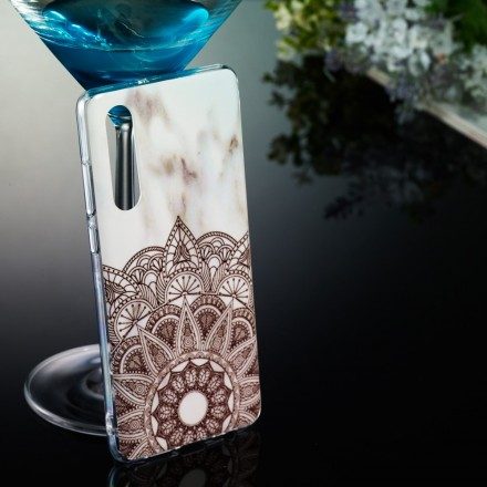 Skal För Huawei P30 Marmor Mandala