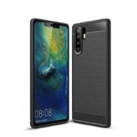 Skal För Huawei P30 Pro Borstad Kolfiber