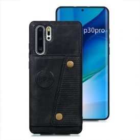 Skal För Huawei P30 Pro Plånboksfodral Snap-plånbok