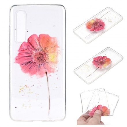 Skal För Huawei P30 Sömlöst Blommönster I Akvarell