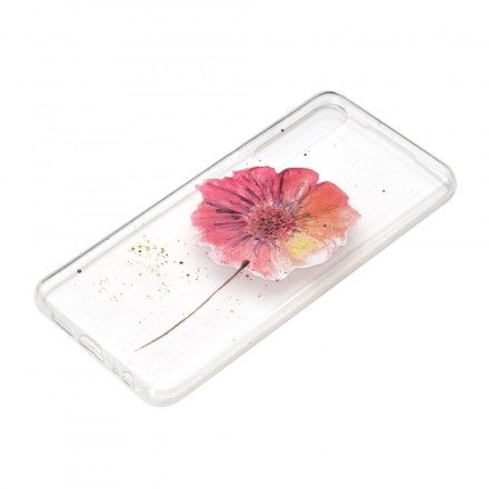 Skal För Huawei P30 Sömlöst Blommönster I Akvarell