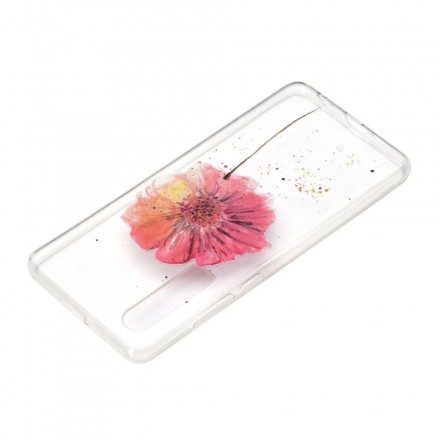 Skal För Huawei P30 Sömlöst Blommönster I Akvarell