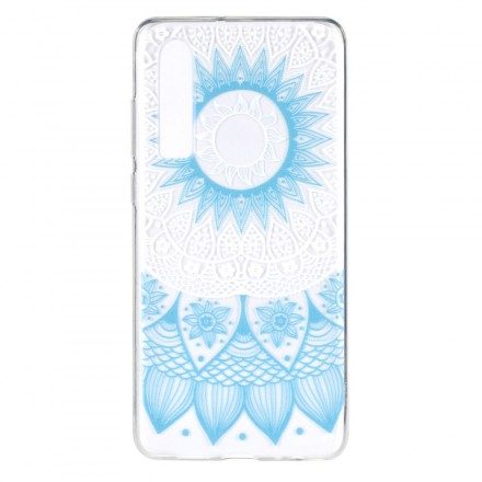 Skal För Huawei P30 Transparent Färgad Mandala