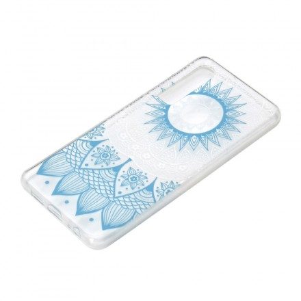 Skal För Huawei P30 Transparent Färgad Mandala