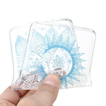 Skal För Huawei P30 Transparent Färgad Mandala