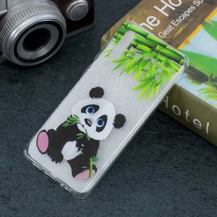 Skal För Huawei P30 Transparent Panda Eat