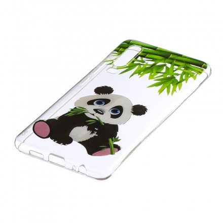 Skal För Huawei P30 Transparent Panda Eat