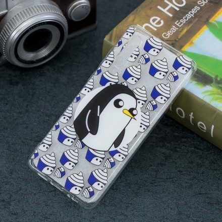 Skal För Huawei P30 Transparenta Pingviner