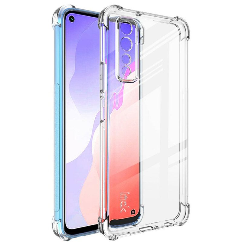 Skal För Huawei P40 Lite 5G Transparent Silky Imak