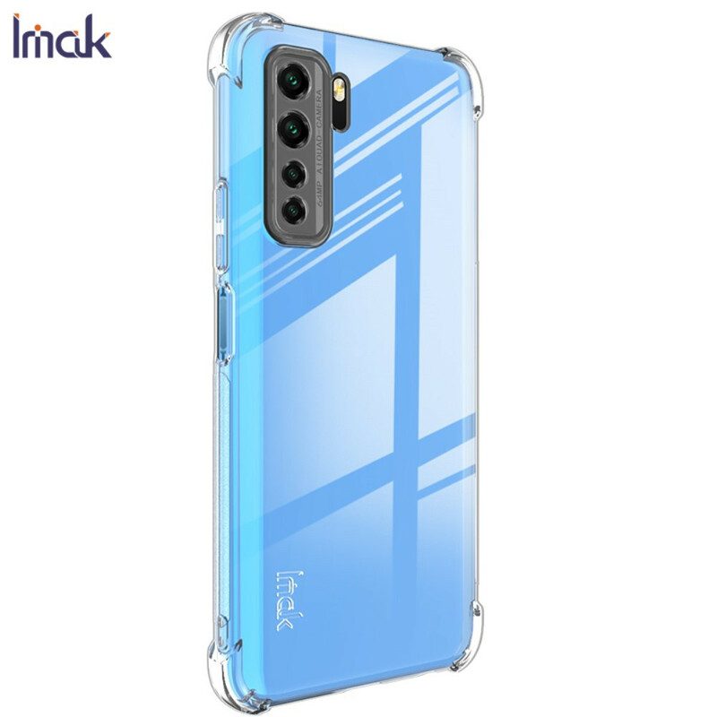 Skal För Huawei P40 Lite 5G Transparent Silky Imak