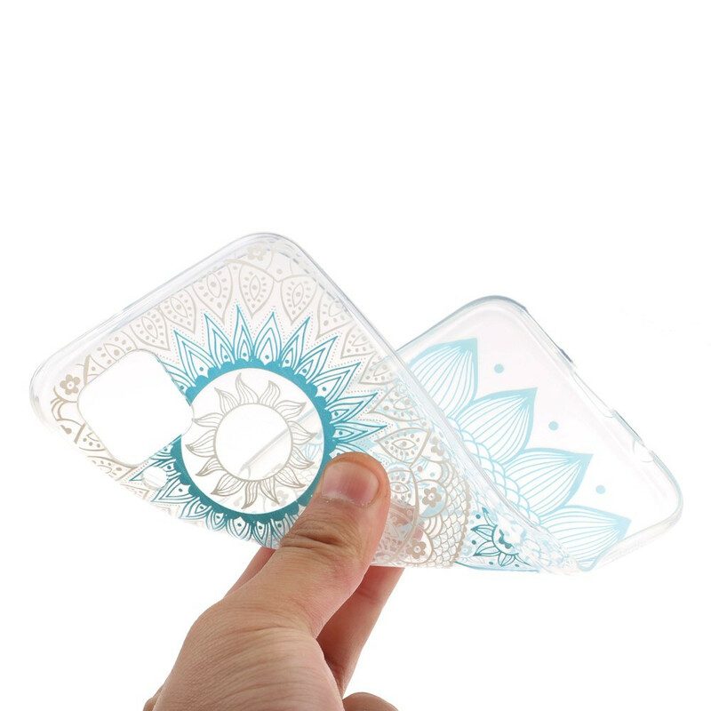 Skal För Huawei P40 Lite Transparent Färgad Mandala