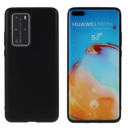 Skal För Huawei P40 Pro Läderstil X-level