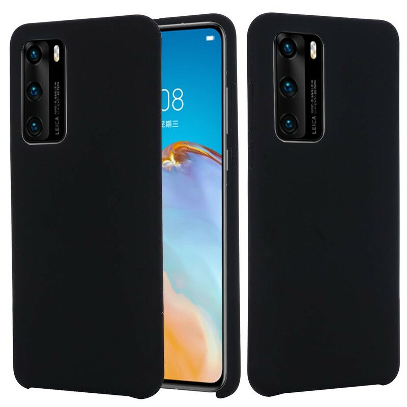 Skal För Huawei P40 Pro Premium Flytande Silikon