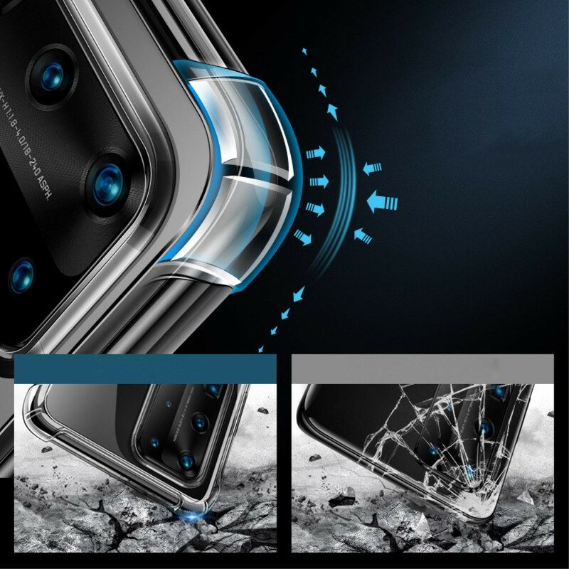 Skal För Huawei P40 Pro Transparenta Leeu Skyddskuddar