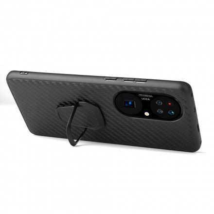 Skal För Huawei P50 Crocodile Style Ring-stöd