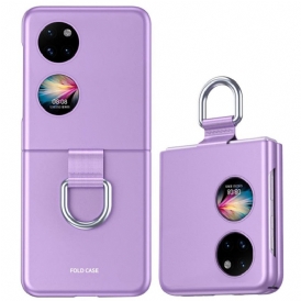 Skal För Huawei P50 Pocket Skin-touch Med Ring