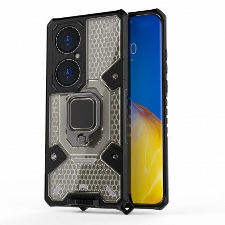 Skal För Huawei P50 Pro Resistent Hybrid Honungskakestil