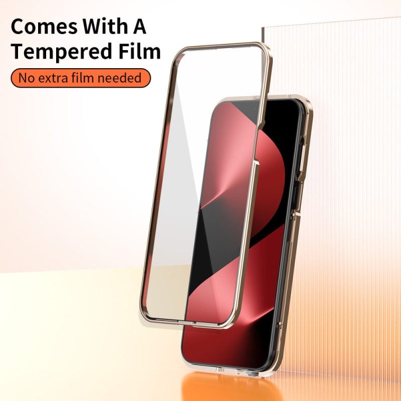 Skal För Huawei Pura 80 Läderdesign Och Skärmskydd I Härdat Glas