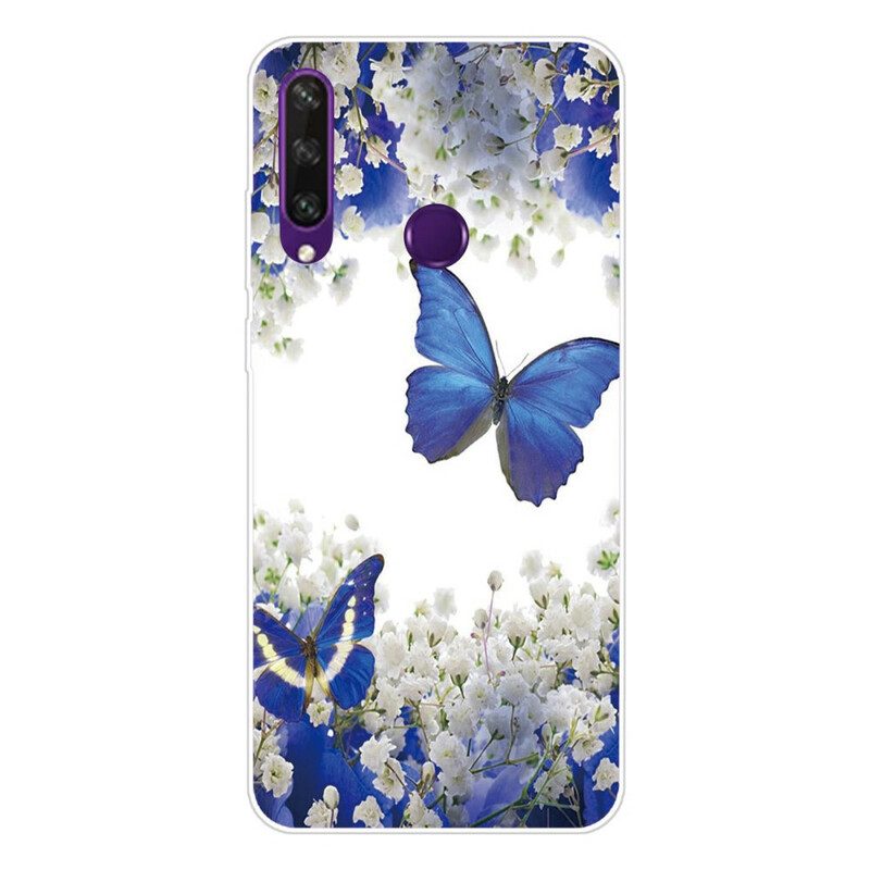Skal För Huawei Y6p Fjärilar