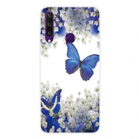 Skal För Huawei Y6p Fjärilar