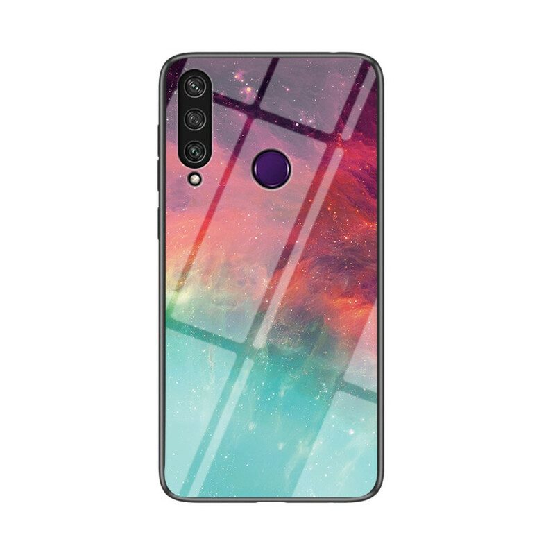 Skal För Huawei Y6p Premum Colors Härdat Glas